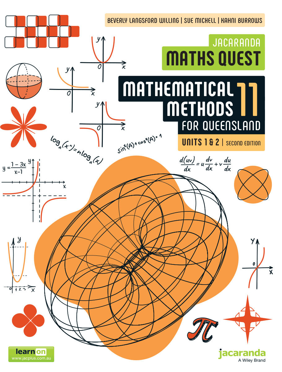 Jacaranda Maths Quest 11 Mathematical Methods Units 1&2 for Queensland Second Edition (learnON & Print)