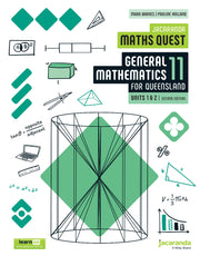 Jacaranda Maths Quest 11 General Mathematics Units 1&2 for Queensland Second Edition (learnON & Print)