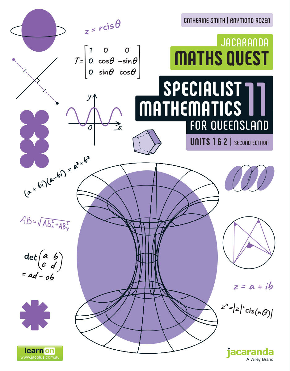 Jacaranda Maths Quest 11 Specialist Mathematics Units 1&2 for Queensland Second Edition (learnON & Print)