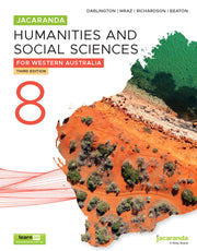 Jacaranda Humanities and Social Sciences 8 for Western Australia WA Third Edition (learnON & Print)
