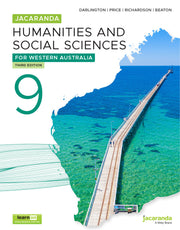 Jacaranda Humanities and Social Sciences 9 for Western Australia WA Third Edition (learnON & Print)