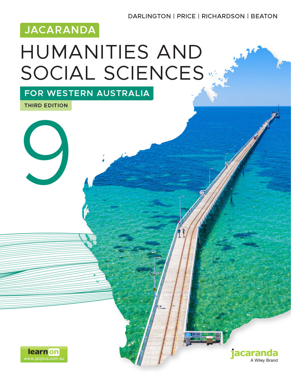 Jacaranda Humanities and Social Sciences 9 for Western Australia WA Third Edition (learnON & Print)