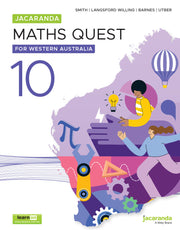 Jacaranda Maths Quest 10 for Western Australia WA (learnON & Print)