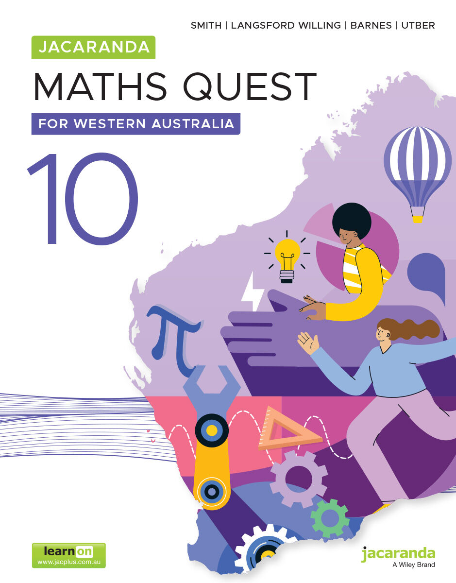 Jacaranda Maths Quest 10 for Western Australia WA (learnON & Print)