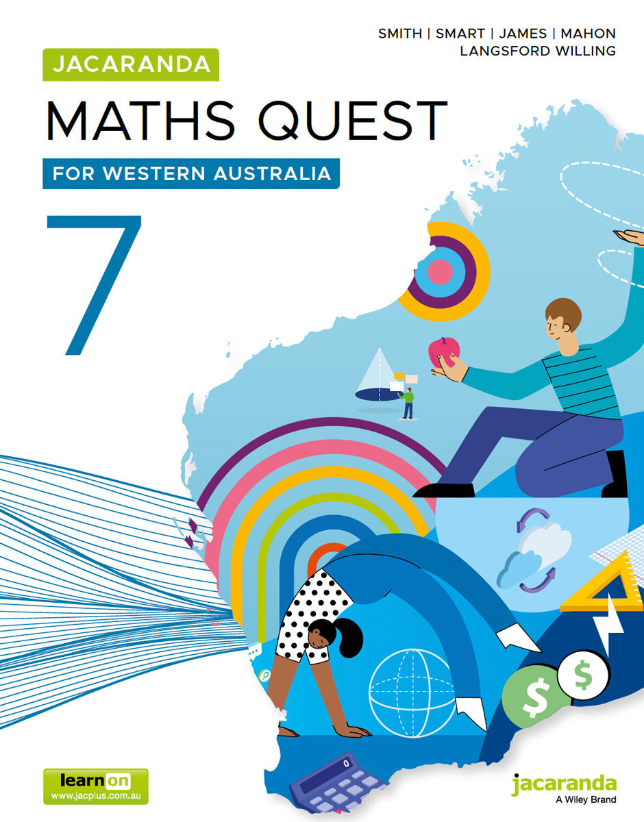 Jacaranda Maths Quest 7 for Western Australia WA (learnON & Print)