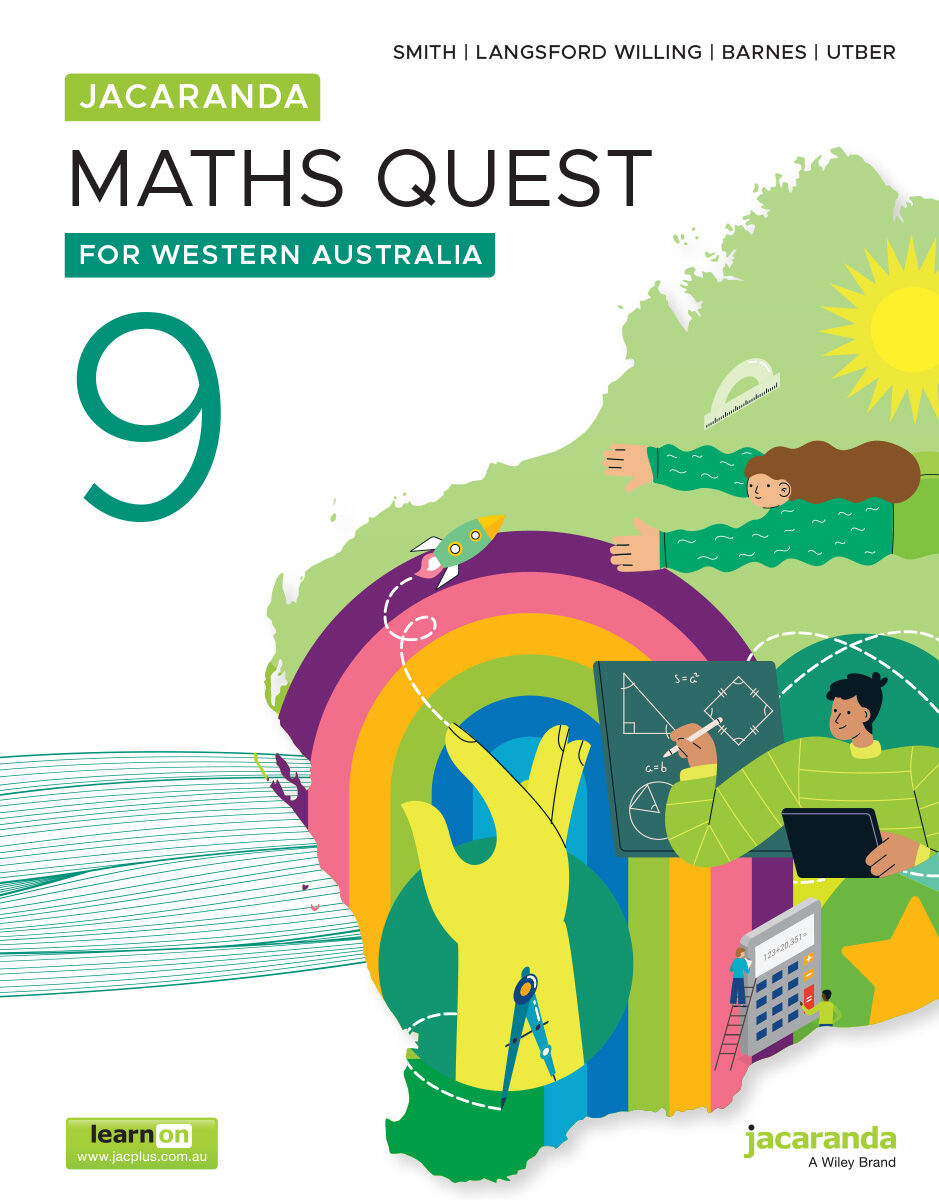 Jacaranda Maths Quest 9 for Western Australia WA (learnON & Print)