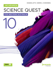 Jacaranda Science Quest 10 for Western Australia WA (learnON & Print)