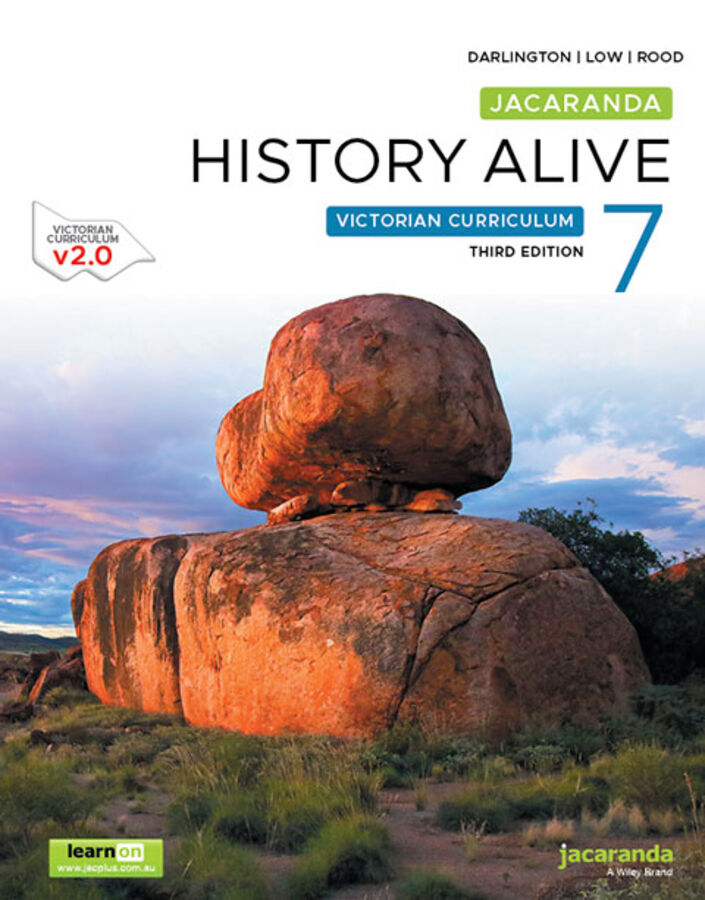Jacaranda History Alive 7 Victorian Curriculum Third Edition (learnON & Print)
