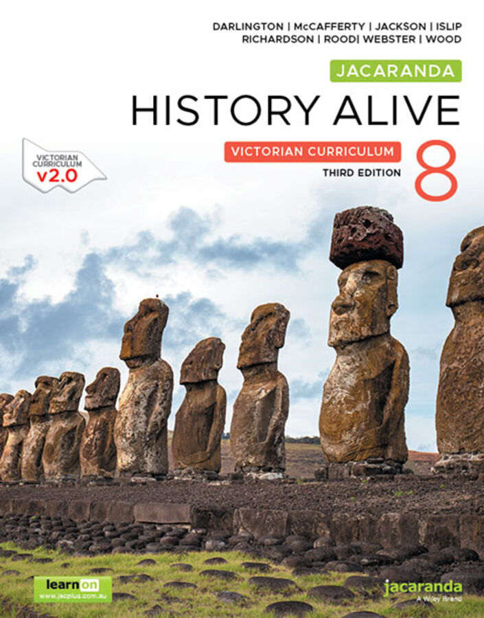 Jacaranda History Alive 8 Victorian Curriculum Third Edition (learnON & Print)