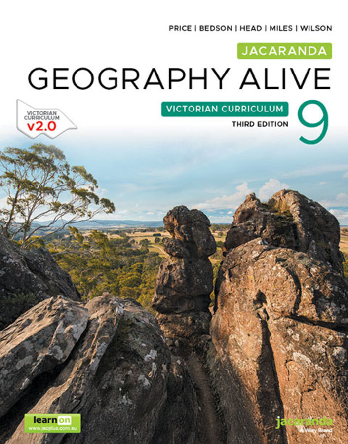 Jacaranda Geography Alive 9 Victorian Curriculum Third Edition (learnON & Print)