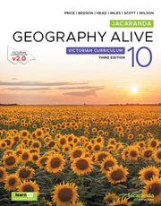 Jacaranda Geography Alive 10 Victorian Curriculum Third Edition (learnON & Print)