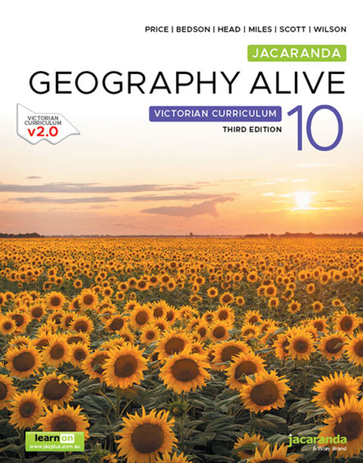 Jacaranda Geography Alive 10 Victorian Curriculum Third Edition (learnON & Print)