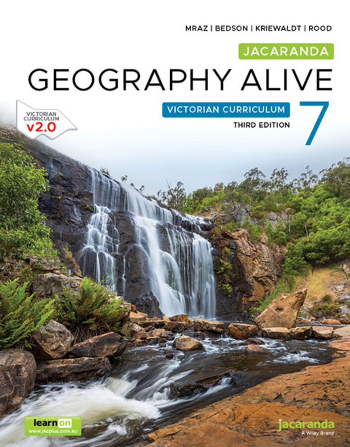 Jacaranda Geography Alive 7 Victorian Curriculum Third Edition (learnON & Print)