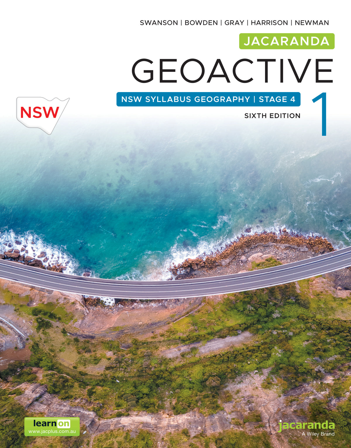 Jacaranda Geoactive 1 Stage 4 NSW Australian Syllabus Geography, 6e learnON and Print