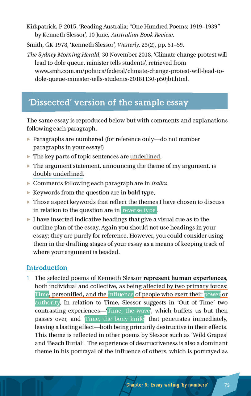 Excel HSC Essay Writing Made Easy — inside page 5