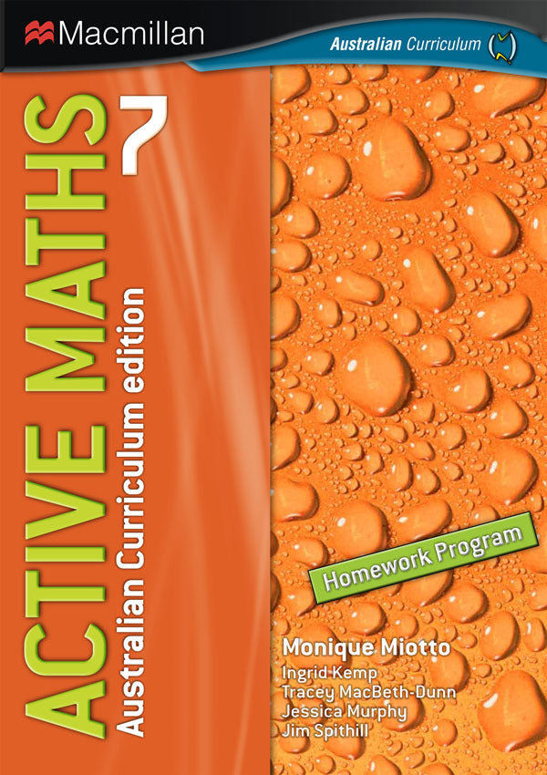 Active Maths 7 - Homework Program