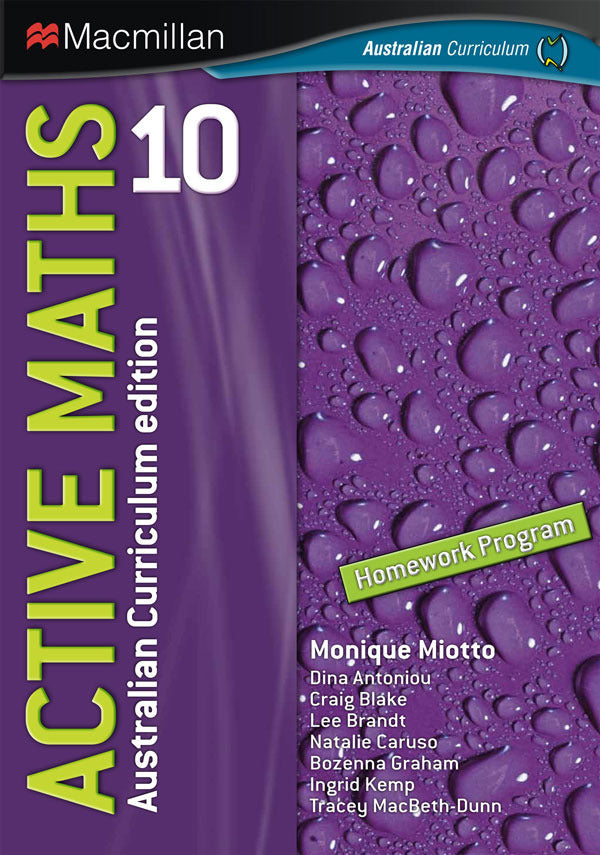 Active Maths 10 - Homework Program