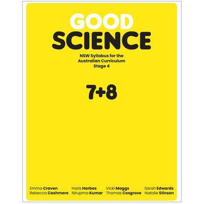 Good Science NSW syllabus for the Australian Curriculum Stage 4 Student Book + Digital