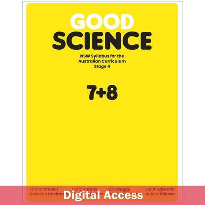 Good Science NSW syllabus for the Australian Curriculum Stage 4 Teacher Digital Access