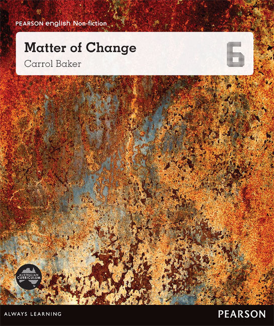 Pearson English Year 6: Extreme Changes - Matter of Change