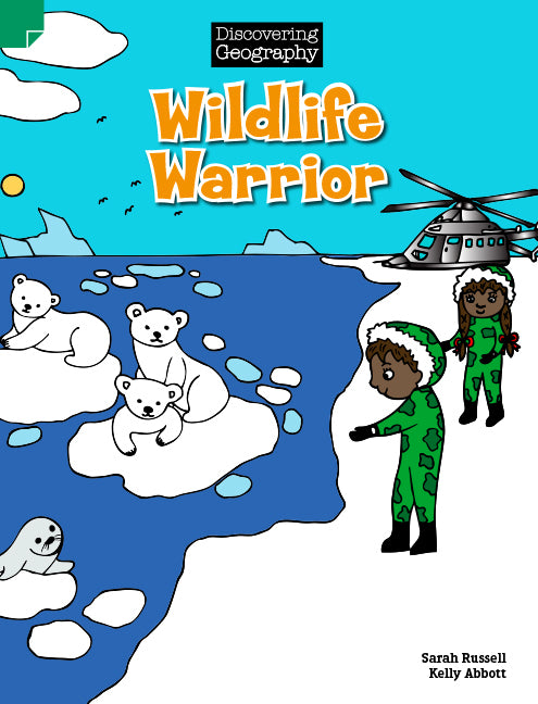 Discovering Geography (Lower Primary) - Comic Topic Book: Wildlife Warrior (Reading Level 21 / F&P Level L)