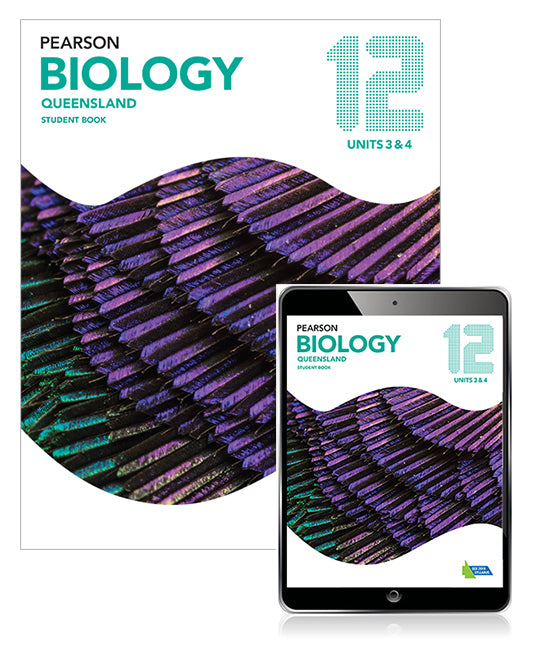 Pearson Biology QLD: Year 12 - Student Book & eBook (Print & Digital)