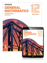 General Mathematics QLD: Year 12 - Student Book & eBook (Print & Digital)