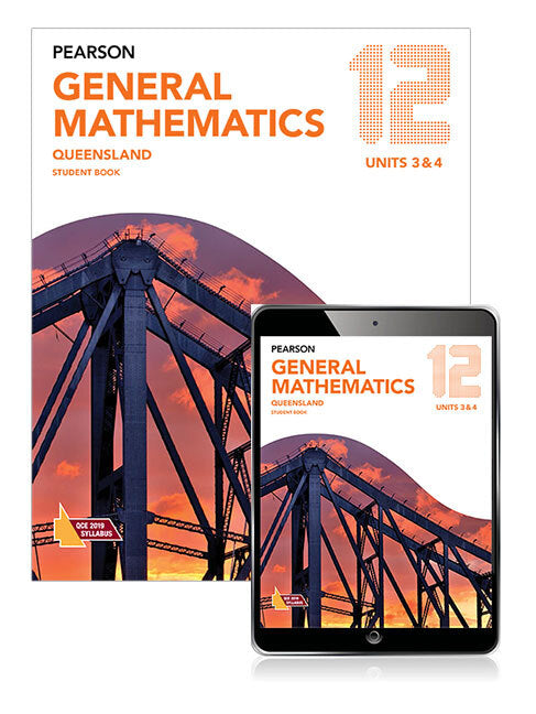 General Mathematics QLD: Year 12 - Student Book & eBook (Print & Digital)