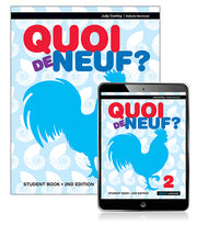 Quoi de Neuf? 2: Student Book & eBook (Print & Digital) - 2nd Edition