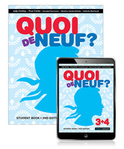 Quoi de Neuf? 3+4: Student Book & eBook (Print & Digital) - 2nd Edition