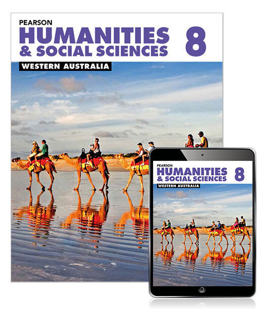 Pearson Humanities & Social Sciences Western Australia  - Year 8: Student Book & eBook (Print & Digital)