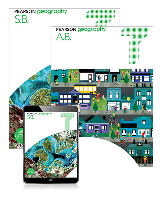 Pearson Geography - Year 7: Combo Pack - Student Book, eBook and Homework Program (Print & Digital)