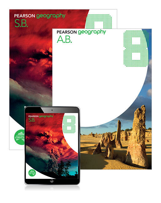 Pearson Geography - Year 8: Combo Pack - Student Book, eBook and Homework Program (Print & Digital)