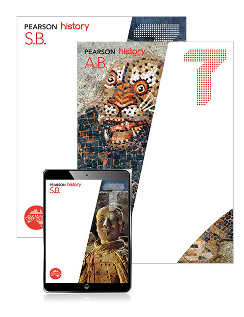 Pearson History - Year 7: Combo Pack - Student Book, eBook and Homework Program (Print & Digital)