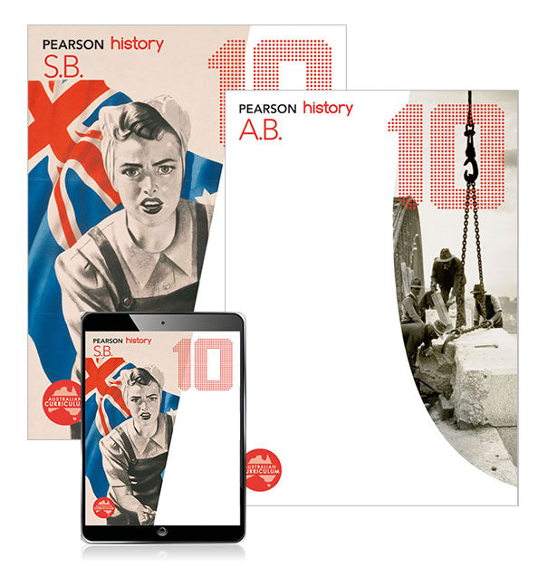 Pearson History - Year 10: Combo Pack - Student Book, eBook and Homework Program (Print & Digital)