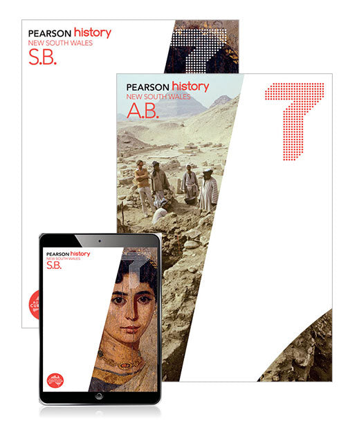 Pearson History NSW - Year 7: Combo Pack - Student Book, eBook and Homework Program (Print & Digital)