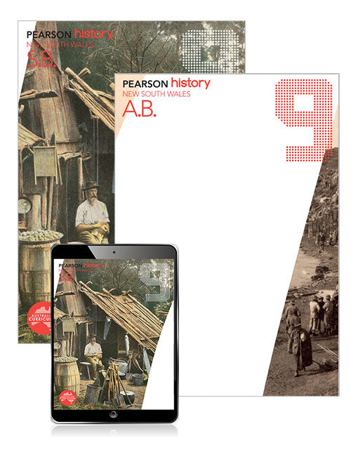 Pearson History NSW - Year 9: Combo Pack - Student Book, eBook and Homework Program (Print & Digital)