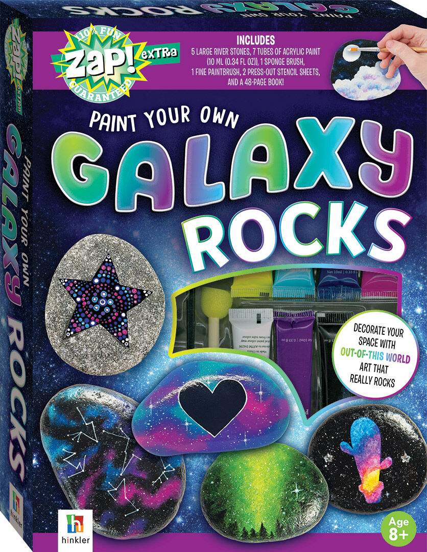Zap! Extra: Paint Your Own Galaxy Rocks