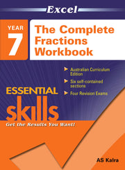 Excel Essential Skills: The Complete Fractions Workbook Year 7