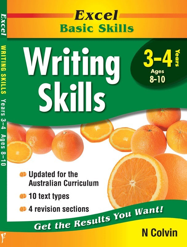 Excel Basic Skills - Writing Skills: Years 3-4