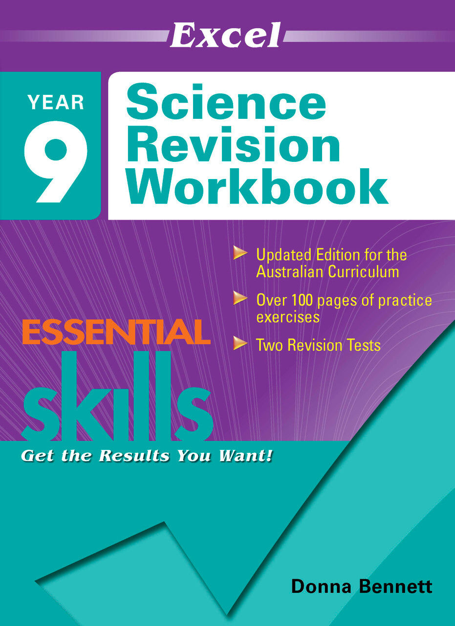 Excel Essential Skills - Science Revision Workbook: Year 9