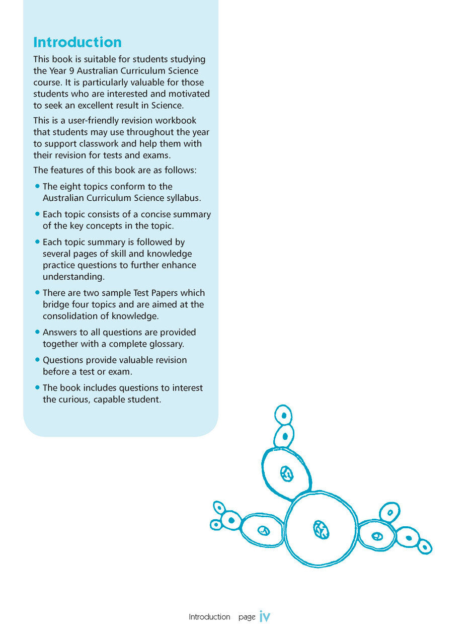 Excel Essential Skills - Science Revision Workbook: Year 9
