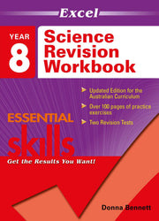 Excel Essential Skills - Science Revision Workbook: Year 8