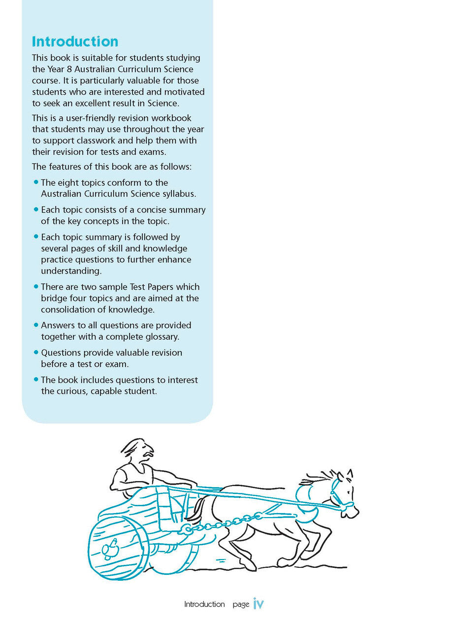 Excel Essential Skills - Science Revision Workbook: Year 8