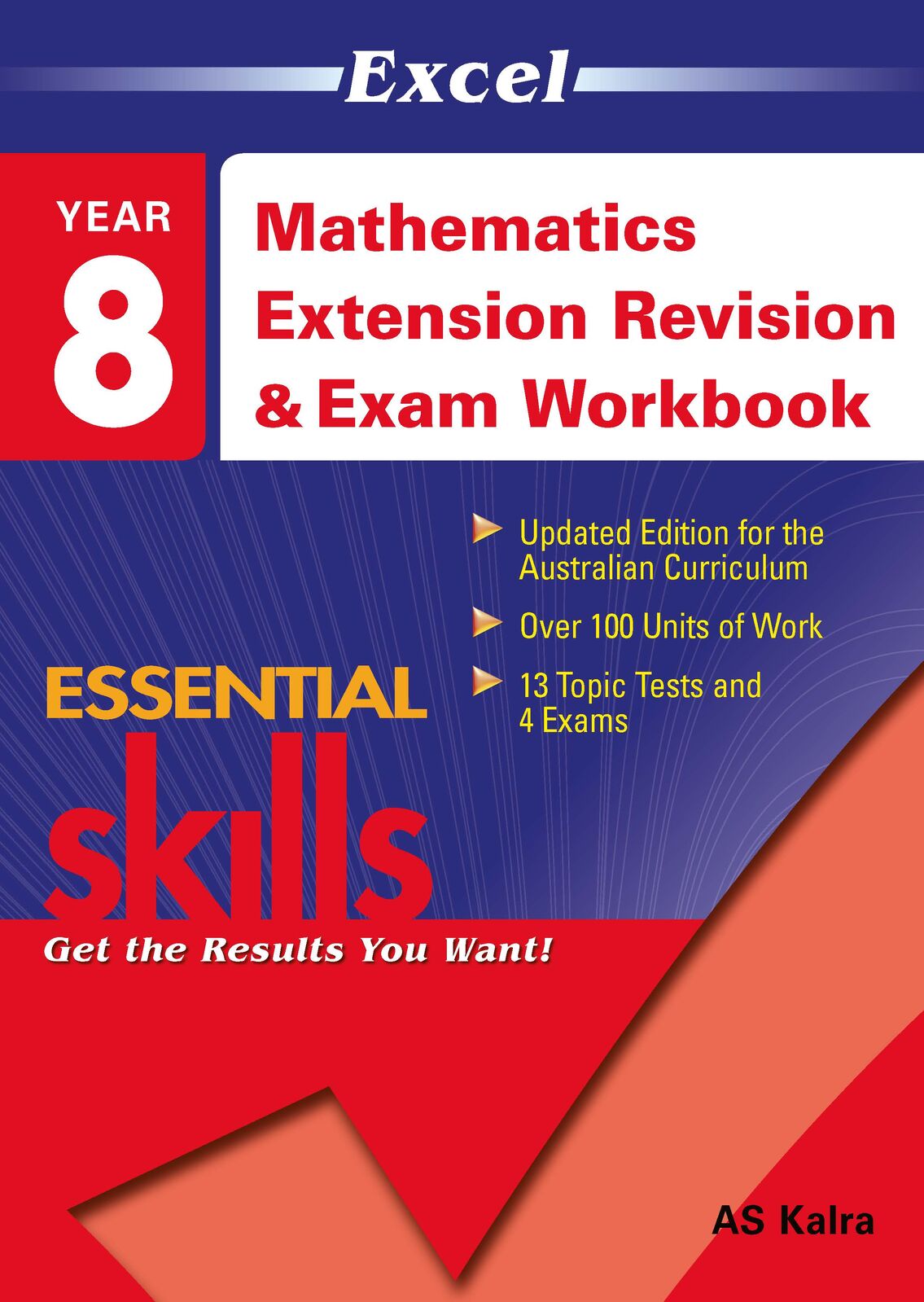 Excel Essential Skills - Mathematics Extension Revision and Exam Workbook: Year 8