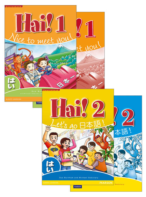 Hai! 1 and 2 Workbook & Student Book Pack