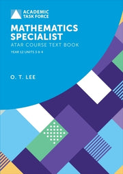 Year 12 ATAR Course Textbook - Mathematics Specialist (Revised Edition)