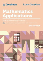 Creelman Exam Questions 2026 - Mathematics Applications: ATAR Course Units 1 & 2 (Year 11)