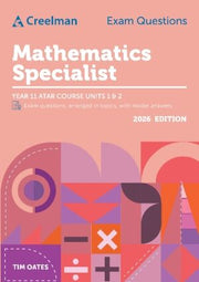Creelman Exam Questions 2026 - Mathematics Specialist: ATAR Course Units 1 & 2 (Year 11)