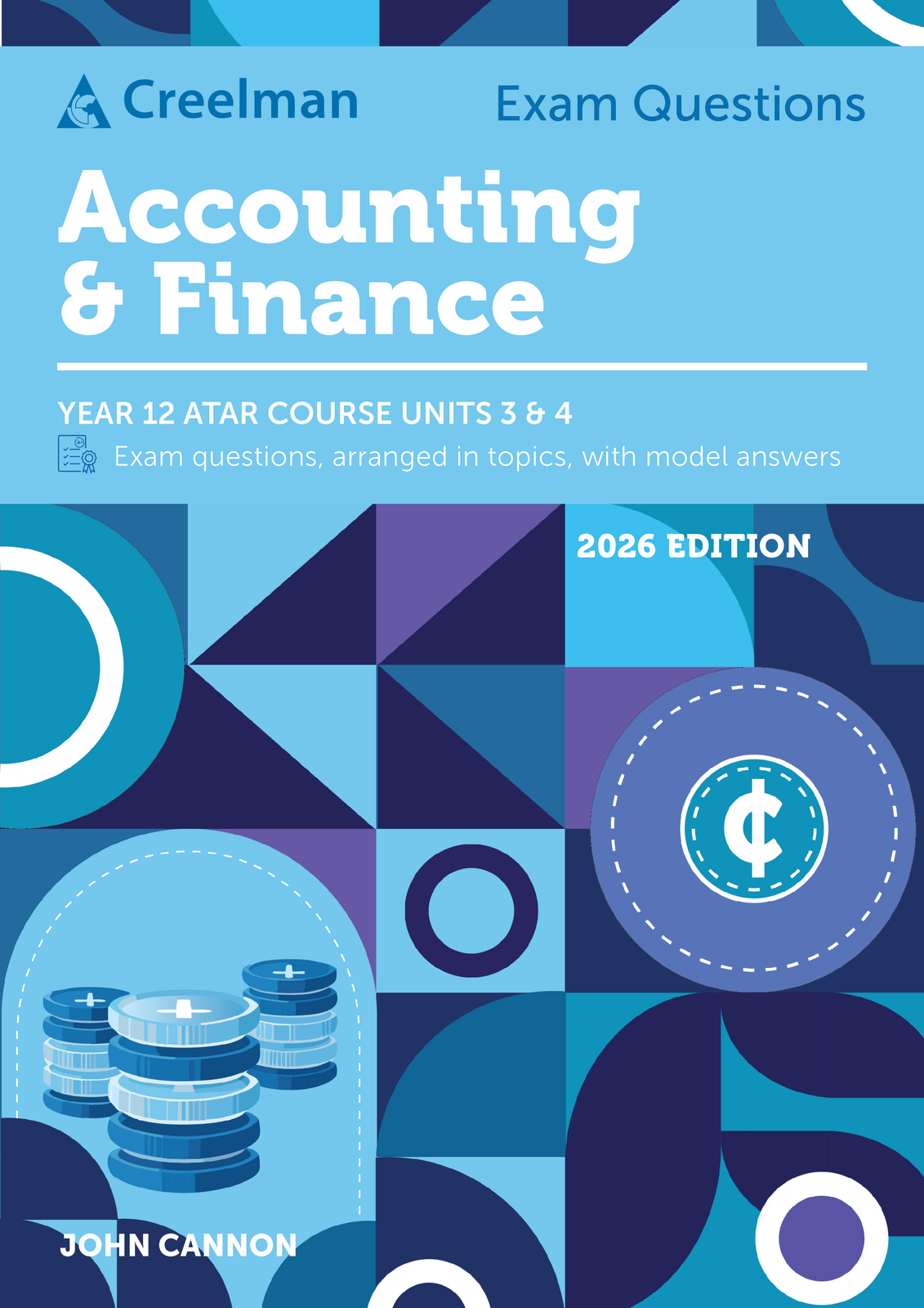 Creelman Exam Questions 2026 - Accounting & Finance ATAR Course Units 3 & 4 (Year 12)